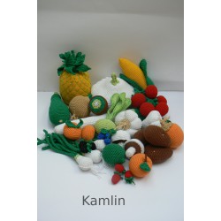 Návod a háčkované ovoce a zeleninu II. - 20 druhů